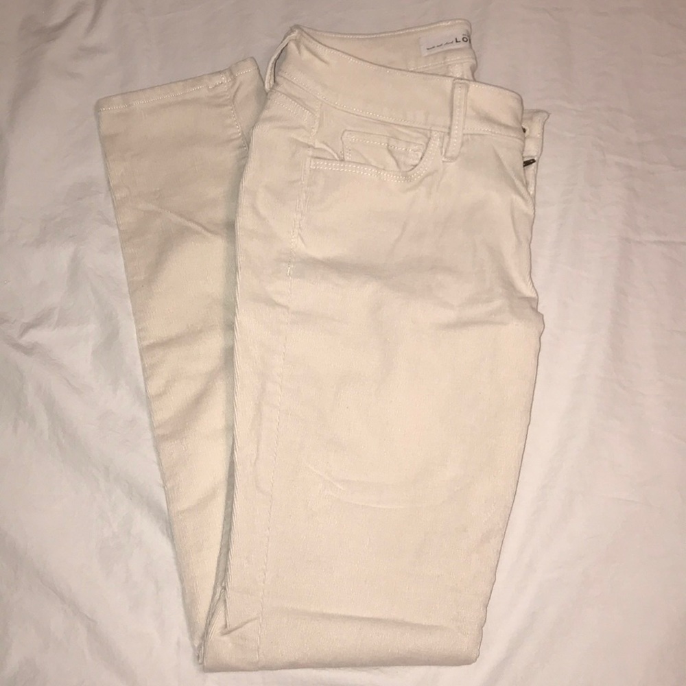 LOFT Curvey Skinny Corduroy Pants